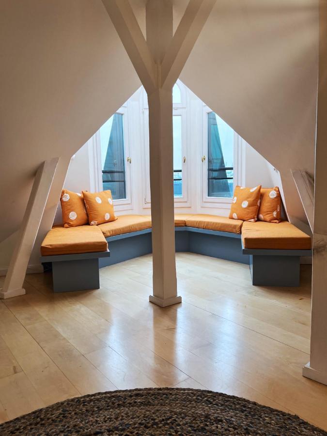 Loft-Panoramablick-Hafen & Elbe! Hamburgo Exterior foto