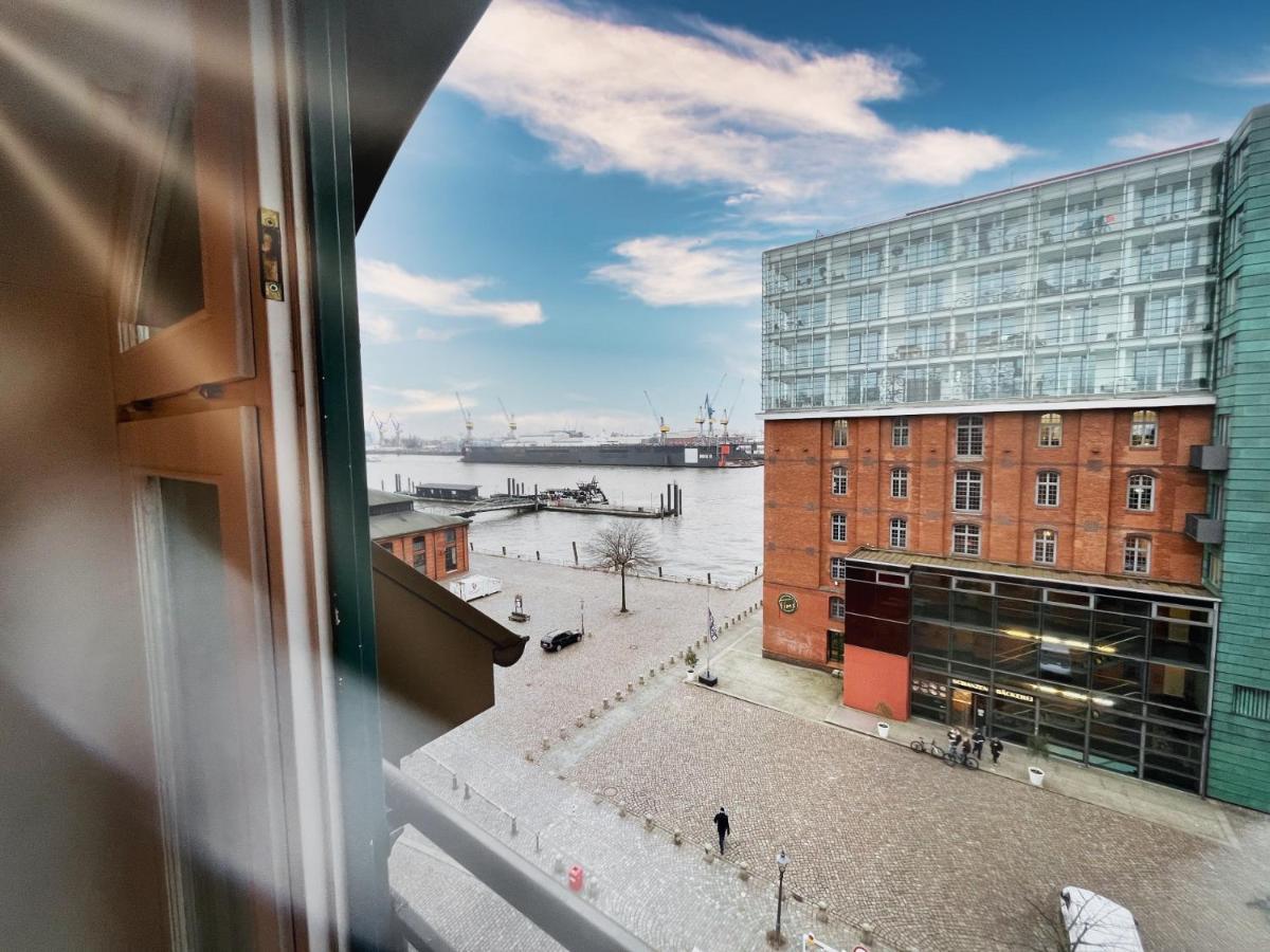 Loft-Panoramablick-Hafen & Elbe! Hamburgo Exterior foto