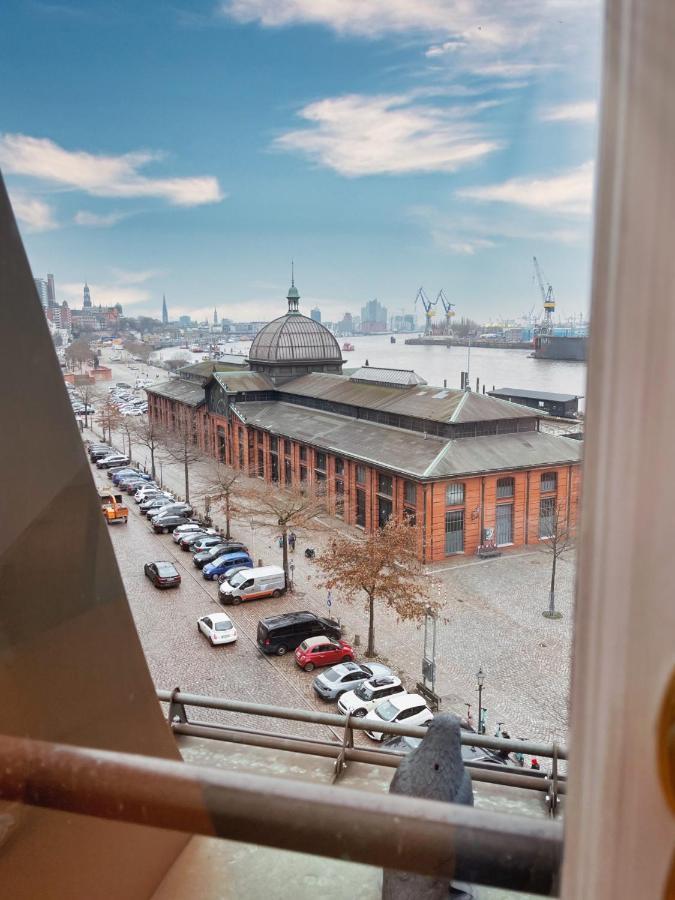 Loft-Panoramablick-Hafen & Elbe! Hamburgo Exterior foto
