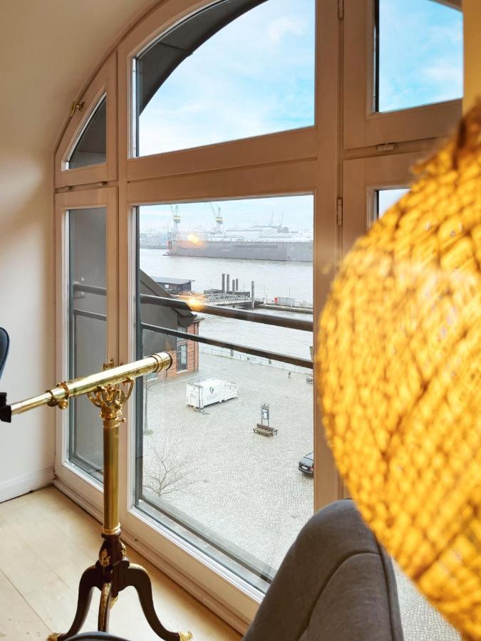 Loft-Panoramablick-Hafen & Elbe! Hamburgo Exterior foto